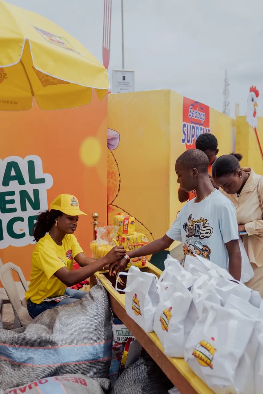 Goodie Bags at the last Real Essence Festival