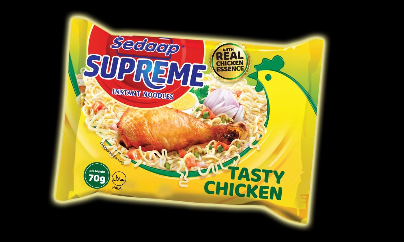 Sedaap Supreme Tasty Chicken pack